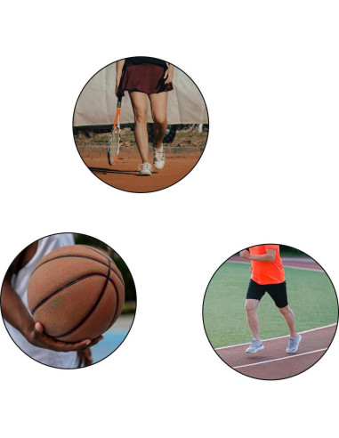 3 Piezas Correa de Tendón Patelar Silicona Alivio Dolor Rodilla