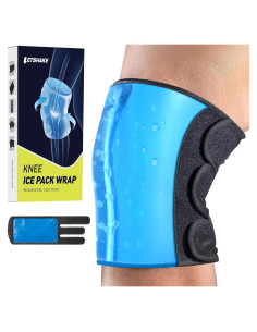 Compresa Fría Ajustable LETSHAKE para Rodilla y Codo 4x23cm