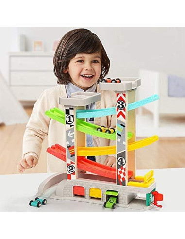 Juguete de Rampa de Coche TOP BRIGHT para Niños 2-4 Años