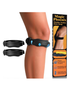 Banda de Rodilla de Silicona Magic Phoenix - Soporte Tendón Patelar