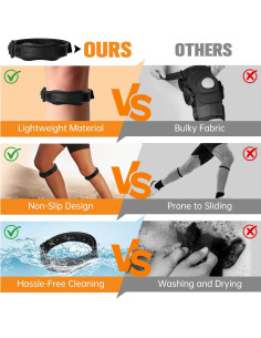 Banda de Rodilla de Silicona Magic Phoenix - Soporte Tendón Patelar 2