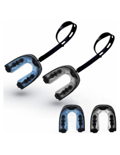 Protector Bucal Deportivo Xinkatior 2pcs Ajustable para Fútbol