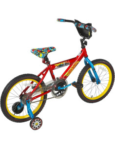 Bicicleta Infantil Dynacraft Hot Wheels 18" Roja para Niños 2