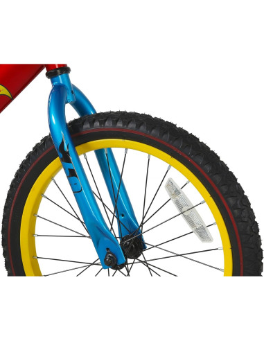 Bicicleta Infantil Dynacraft Hot Wheels 18" Roja para Niños