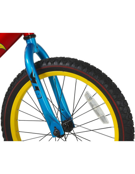 Bicicleta Infantil Dynacraft Hot Wheels 18" Roja para Niños