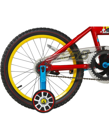 Bicicleta Infantil Dynacraft Hot Wheels 18" Roja para Niños