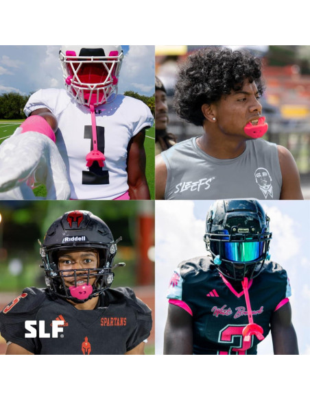 Protector Bucal Deportivo SLEEFS Rosa Adulto - Sin Hervir