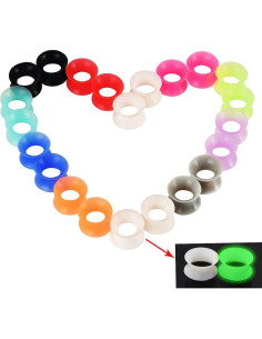 22 Pares Tapones de Silicona Suave Lianrunshangmao 2g-6mm 2