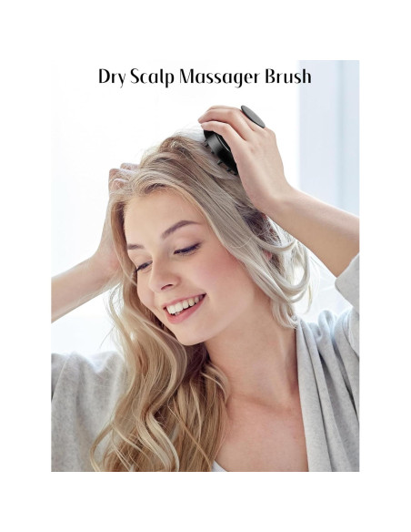 HEETA Cepillo Masajeador de Cuero Cabelludo 2 Piezas