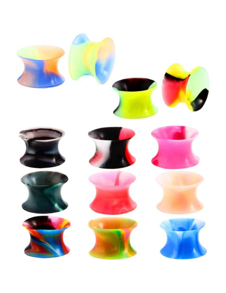 22 Pares Tapones de Silicona Suave Lianrunshangmao 2g-6mm