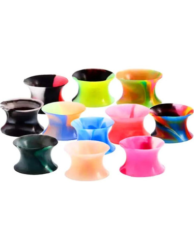 22 Pares Tapones de Silicona Suave Lianrunshangmao 2g-6mm