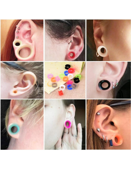 22 Pares Tapones de Silicona Suave Lianrunshangmao 2g-6mm