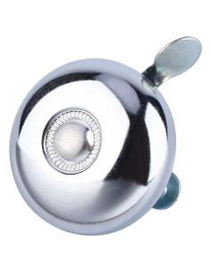 Campana de Ciclismo Retro DAUERHAFT de Metal Plateado 5cm