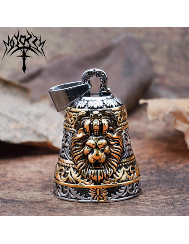 Campana de Motocicleta Guardian MOYOZZ Cabeza de León 3.81cm