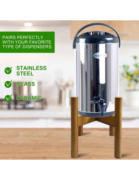 Soporte ajustable para dispensador de agua MinBoo 15-28 cm