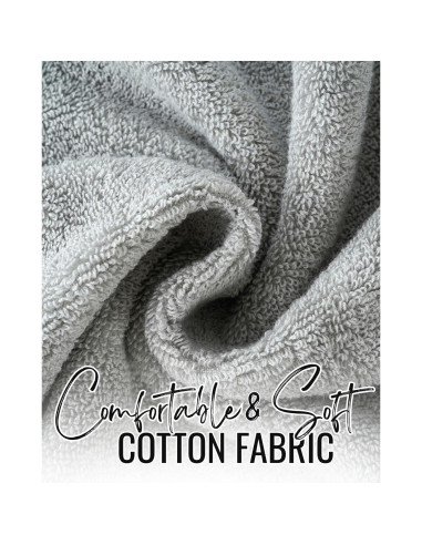 Toalla de Gimnasio Monogramada CybGene Gris 110x32 cm