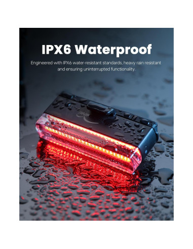 Luz Trasera Magicshine SEEMEE 50 V2.0 Recargable USB-C 50 Lúmenes