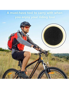Kit de Parche para Neumáticos de Bicicleta Seadiquiet 20 Piezas 2