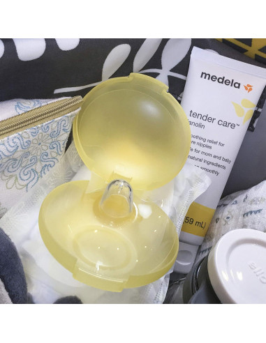 Bolsas de Almacenamiento de Leche Materna Medela 100 Unidades + 2 Protectores de Pezón 16mm