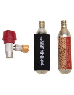 Inflador de Neumáticos CO2 Planet Bike Red Zeppelin - Portátil