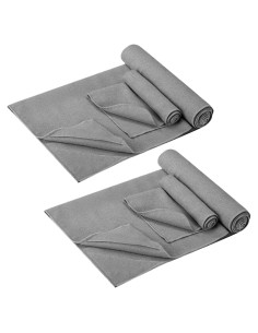 Juego de Toallas de Yoga Antideslizantes Breling 4 Pcs Microfibra