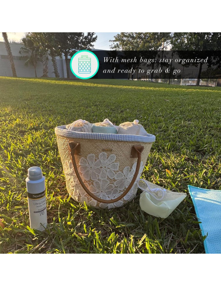 Paquete 2 Toallas de Yoga Antideslizantes WonderVibes 178x61cm