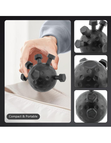 Ejercitador de Fuerza de Dedos Ranjaner - Portátil y Ergonómico