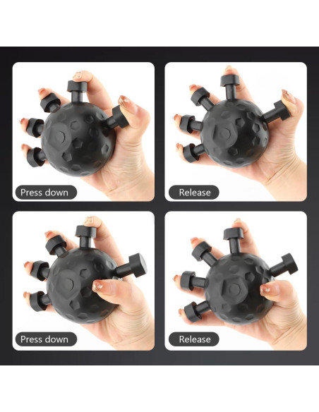 Ejercitador de Fuerza de Dedos Ranjaner - Portátil y Ergonómico