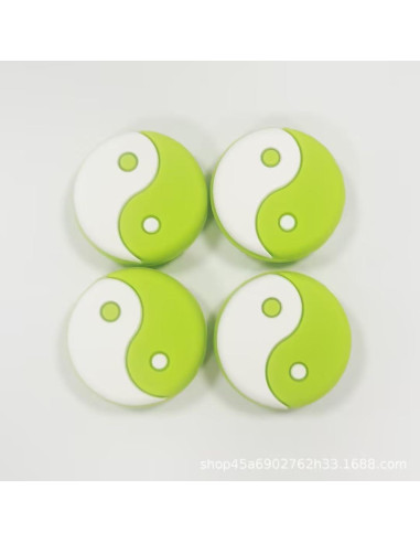 Amortiguador de Vibración para Raqueta de Tenis Jinshining Tai Chi Verde