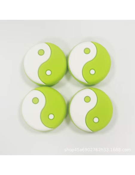 Amortiguador de Vibración para Raqueta de Tenis Jinshining Tai Chi Verde