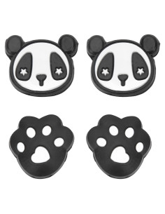Amortiguadores de Raquetas de Tenis Lwuey Panda 4PCS Silicona
