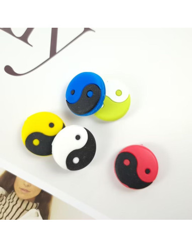 Amortiguador de Vibración para Raqueta de Tenis Jinshining Tai Chi Verde