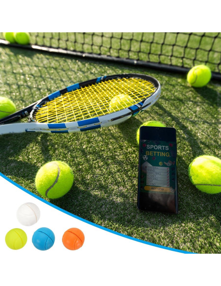 Amortiguador de Vibraciones para Tenis PATIKIL Amarillo 5 Piezas