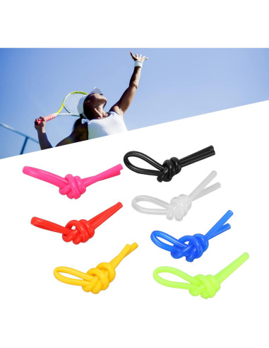 Amortiguador de Vibración para Raqueta de Tenis VGEBY - 7 Piezas Silicona