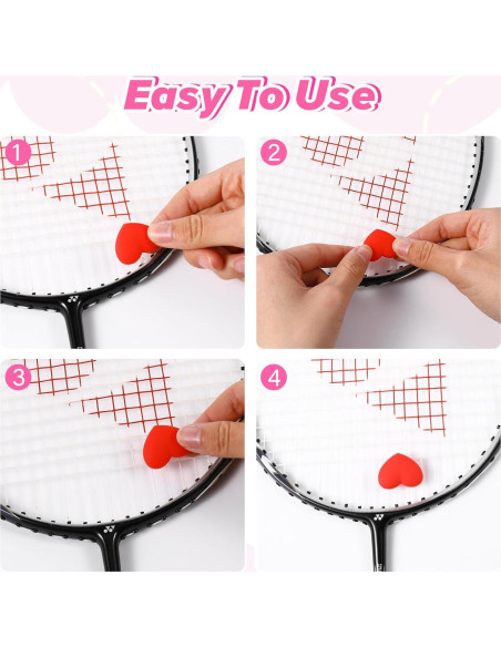 Amortiguadores de Tenis Xinjoduz 8 Pcs Silicona Corazón