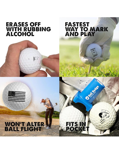 Sello de Balón de Golf HODL 21 Reutilizable para Identificación