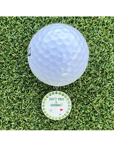 Marcador de Pelota de Golf Giggle Golf con Clip Magnético