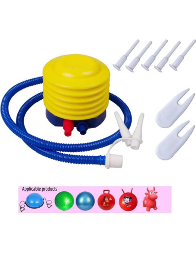 Bomba de Aire Manual SquEqu para Pelotas y Flotadores 10.16 cm