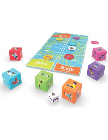 Juego de Dados de Yoga ThinkFun para Niños 6 Años en Adelante