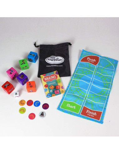 Juego de Dados de Yoga ThinkFun para Niños 6 Años en Adelante