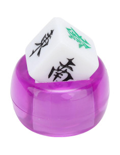 Dados de Mahjong RiToEasysports 5 Piezas Transparentes 2