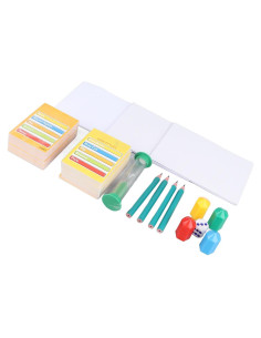 Juego de Mesa Pictionary JTLB con 2 Juegos de Cartas y Reloj