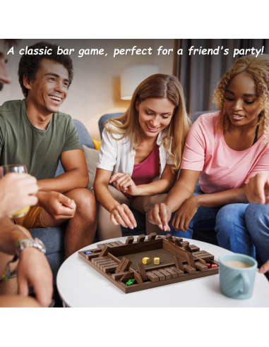 Juego de Mesa Cierra La Caja PRIMBARBER 30.48 cm 1-4 Jugadores