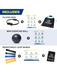ProBody Pilates Kit de Entrenamiento en Casa - 3 Piezas 2