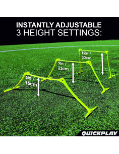 Saltos Ajustables de Velocidad QUICKPLAY Pro - Set de 6 2