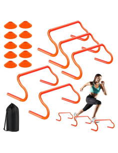 Equipo de Entrenamiento de Agilidad SMTPDT - 5 Vallas y 10 Conos