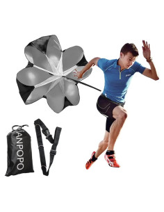 Paracaídas de Resistencia Bfsmile 142 cm con Cinturón Ajustable