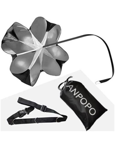 Paracaídas de Resistencia Bfsmile 142 cm con Cinturón Ajustable