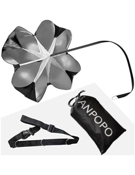 Paracaídas de Resistencia Bfsmile 142 cm con Cinturón Ajustable