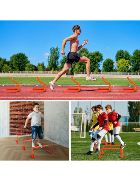 Equipo de Entrenamiento de Agilidad SMTPDT - 5 Vallas y 10 Conos